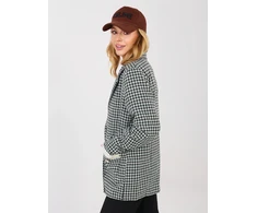 Švarkas moterims -LK-MA-510149.93-juoda-žalia
