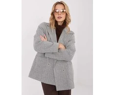 Švarkelis pilkas Makadamia – elegancijai ir universalumui pereinamuoju sezonu.