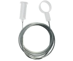 Šviečiančio kabelio XLOOP 25MM pakabinimo elementas, baltas