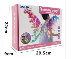 Šviečiantys Fėjos drugelio sparnai, LED, rinkinys