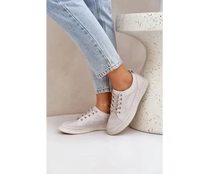 Šviesiai pilki moteriški sportbačiai Step in style