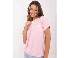Šviesiai rožinė oversize palaidinė