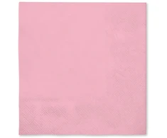 Šviesiai rožinės servetėlės 33x33 cm – Šventinė dekoracija