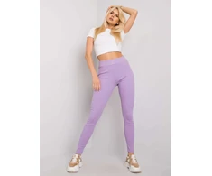 Šviesiai violetinės rumbuotos tamprės
