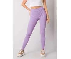 Šviesiai violetinės rumbuotos tamprės