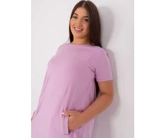 Šviesiai violetinės spalvos suknelė