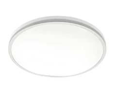 Šviestuvas lubinis apvalus pilkas TULA LED (24W, 1680lm, IP44, 4000K) GTV LD-TUL24W-NW-80