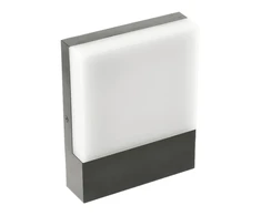 SARO LED šviestuvas 9W, 900lm, IP54, AC220-240V, 50/60Hz, 4000K, juodas