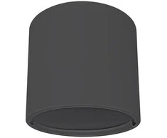 Šviestuvo COMFORT paviršinio montavimo rėmelis, juodas, 160mm