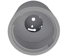 Šviestuvo COMFORT paviršinio montavimo rėmelis, pilkas, 116mm