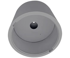 Šviestuvo COMFORT paviršinio montavimo rėmelis, pilkas, 215mm