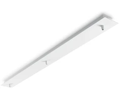 Pakabinamas šviestuvas Ideal Lux rosone metallo 3 luci bianco