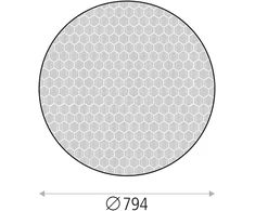 Šviestuvo ISIA difuzorius, 794mm, 5DIF34538MP
