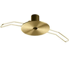 Pakabinamas šviestuvas Ideal Lux Šviestuvo lubinis įleidžiamas laikiklis, žalvario sp., 307121
