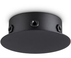 Pakabinamas šviestuvas Ideal Lux Šviestuvo lubinis laikiklis, juodas, 307077
