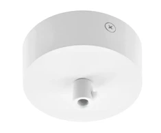 Šviestuvo pagrindas prie lubų apvalus GTV AE-MA8028-10 (Baltas, 80x28mm)
