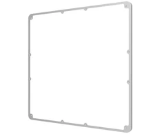 Šviestuvo SURFACE FLAT SQUARE rėmelis, sidabro sp., 500mm