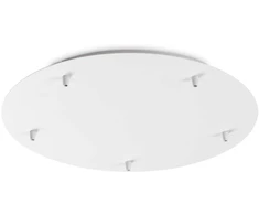 Pakabinamas šviestuvas Ideal Lux Tvirtinimo Elementas Rosone Standard 5 Luci Bianco