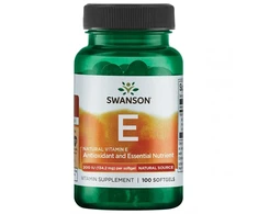 Swanson VITAMINAS E NATŪRALUS 200TV – 100 kapsulių