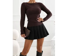 Sweter-CS-SW-57979.01-ciemny ruda