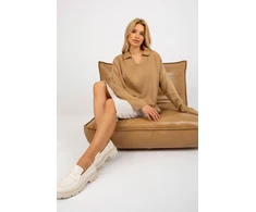 Sweter Damski LC 2261.00P Camel - Rue Paris