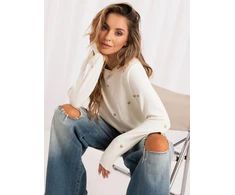 Sweter-IR-SW-57982.28-jasny smėlio spalva