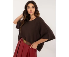 Sweter-IT-SW-0811.82P-ciemny ruda