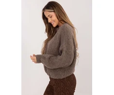 Sweter-MI-SW-1909.68-ciemny bezowy