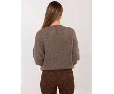 Sweter-MI-SW-1909.68-ciemny bezowy