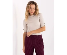 Sweter-PM-SW-R2316.29-jasny smėlio spalva