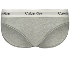 Szare figi moterims Calvin Klein su logowaną gumą