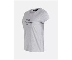 T-marškinėliai moteriški Original Tee pilki Peak Performance