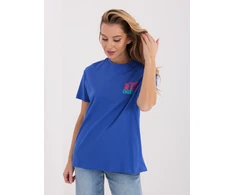 T-shirt-D12022AH02645W-ciemny mėlyna