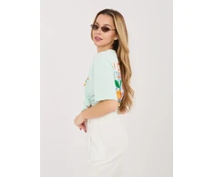 T-shirt-D12022AJ02645AD-mietowy
