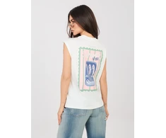 T-shirt-D12022M02769B-balta