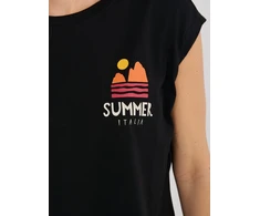 T-shirt-D12022M02769B-juoda