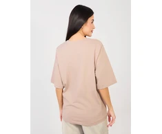 T-shirt-RV-TS-A1089.87-ciemny bezowy