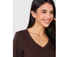 T-shirt-RV-TS-A1095.33-ciemny ruda