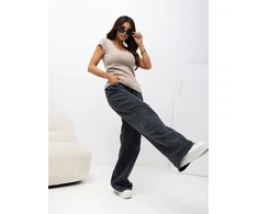 T-shirt-RV-TS-A1360.02P-ciemny bezowy