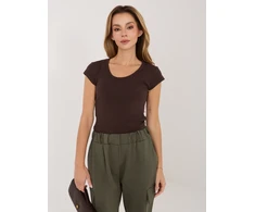 T-shirt-RV-TS-A1360.02P-ciemny ruda