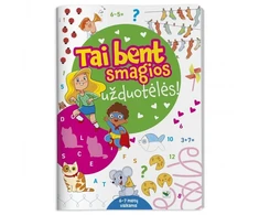 KNYGA Tai bent smagios užduotėlės. 6-7 metų vaikams