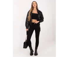 Tamprės moterims -LA-LG-T-45.78P-juoda ir sidabrinė