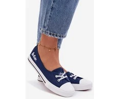 Tamsiai mėlyni moteriški sportbačiai Lee Cooper