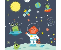 Tamsoje šviečianti dėlionė „Dark Space”