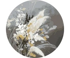 Tapyba pagal skaičius Minkšta pampų žolės puokštė 40 × 40 cm