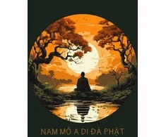 Tapyba pagal skaičius Rami meditacija 40 × 50 cm