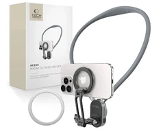 Tech-Protect AC200 Magnetinis MagSafe laikiklis telefonui, GoPro, DJI - Pilkas