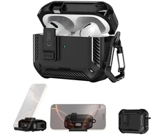 Tech-Protect Carbonox MagSafe dėklas AirPods Pro - juodas