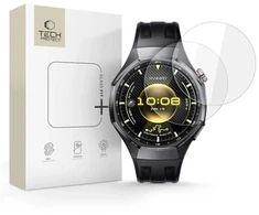 Tech-Protect Glass Fit+ 2 vnt. grūdintas stiklas, skirtas Huawei Watch GT 6 Pro 46mm - skaidrus