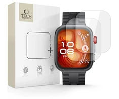 Tech-Protect Glass Fit+ grūdintas stiklas, 2 vnt., skirta Huawei Watch Fit 4 Pro - skaidrus